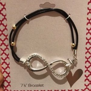 Infinity sign bracelet